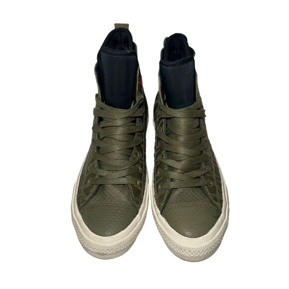 Men’s Green Converse waterproof sneakers size 9 - Picture 2 of 6